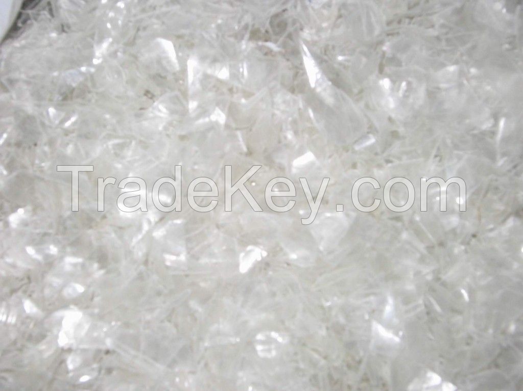 Pet Bottle Flakes (Transperent OR Green PET Bottles Flakes)