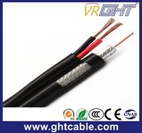 Composite Siamese Coaxial Cable Rg59+2c