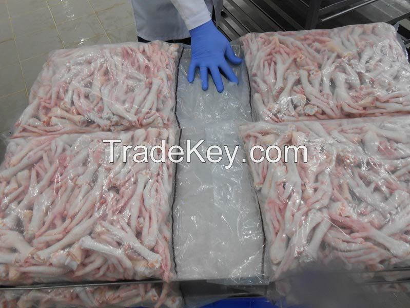 Frozen Chicken Feet , 100% Quality Frozen Chicken Leg, Grade-A-Halal-Frozen-Chicken-Feet-Whole For Sale