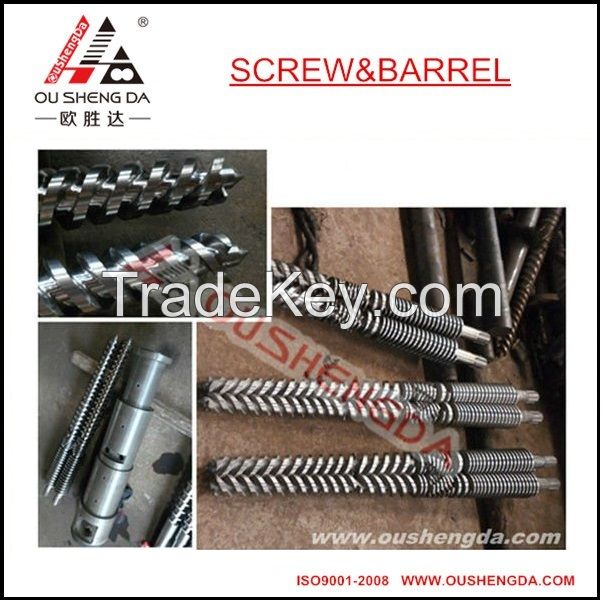 Plastic Extrusion Screw and Barrel for Twin Screw Extruder