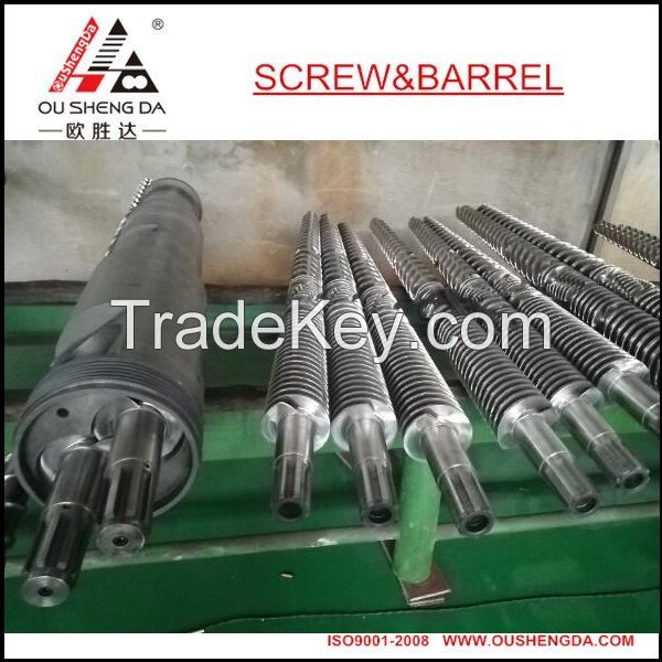 Twin Conical Screw and Barrel