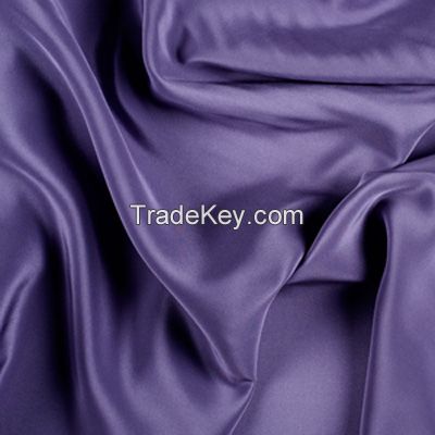 100% Mulberry Silk Fabric In Dusk Mauve