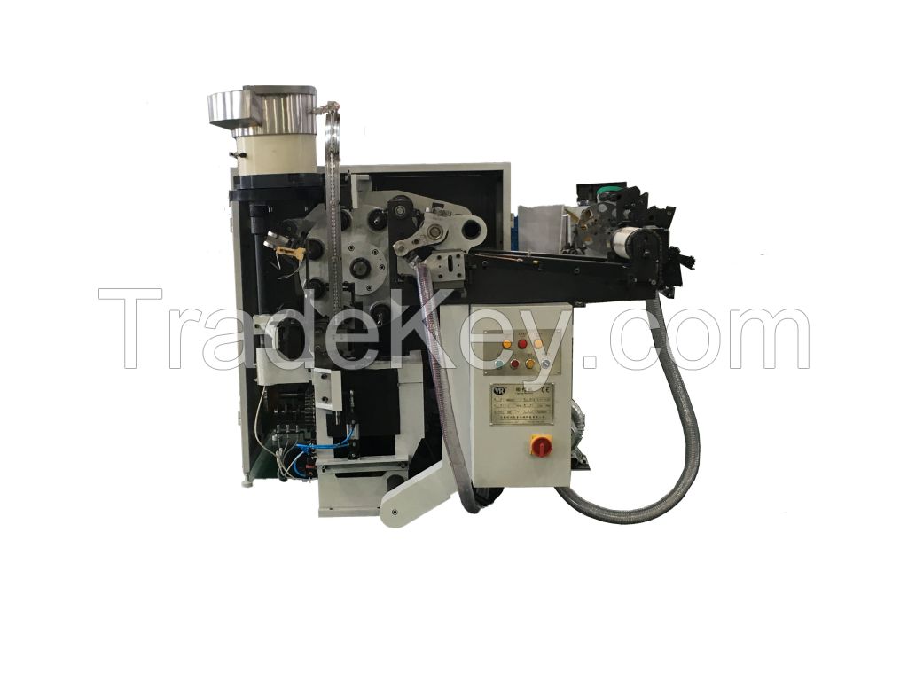 Aluminum collapsible tube capping machine