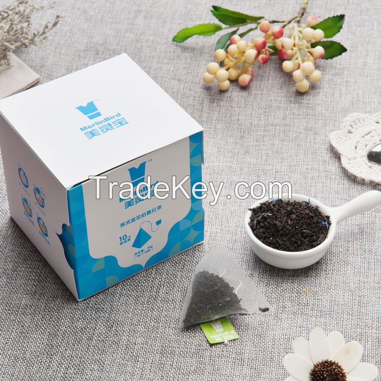 box package Chinese organic CTC broken tea teabag for sale