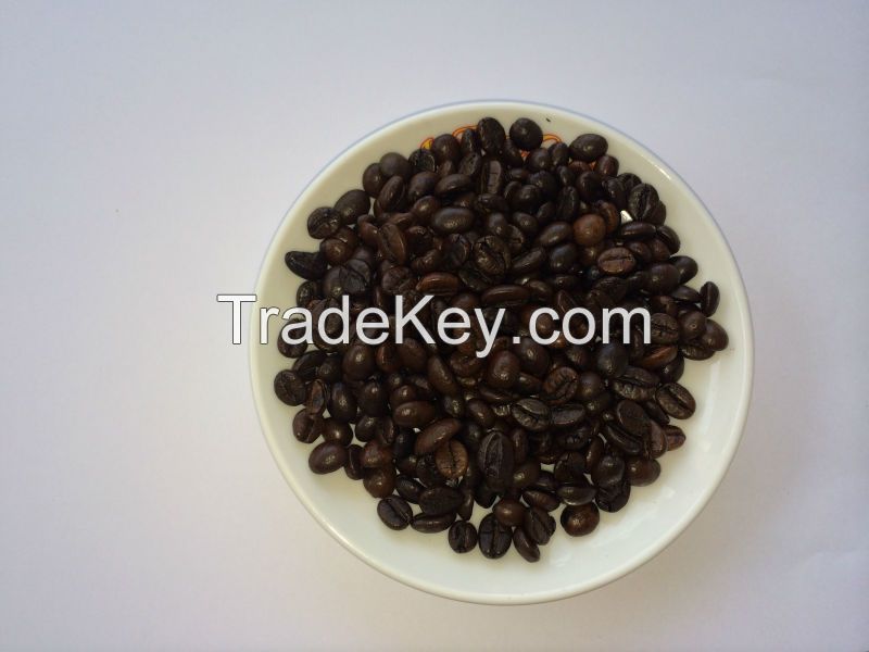 ROASTED ROBUSTA COFFEE BEANS FOR SALE