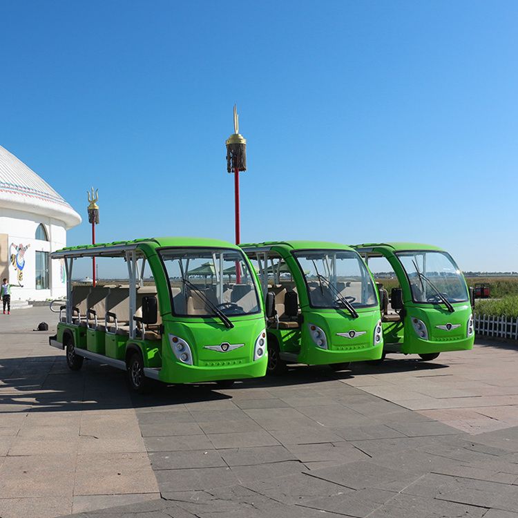 factory directly electric vehicle sightseeing shuttle bus