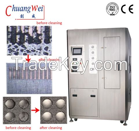 CW-800 Pneumatic Stencil Cleaning Machine