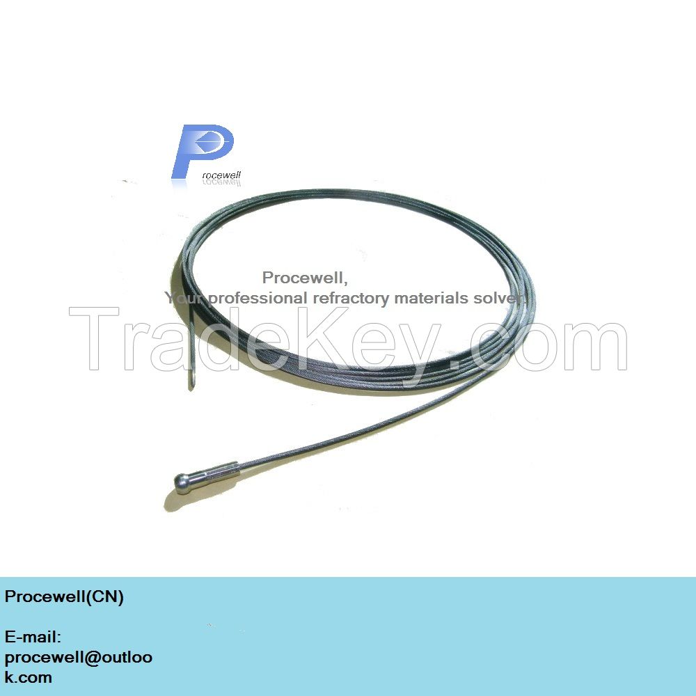 Tungsten wire(ropes)