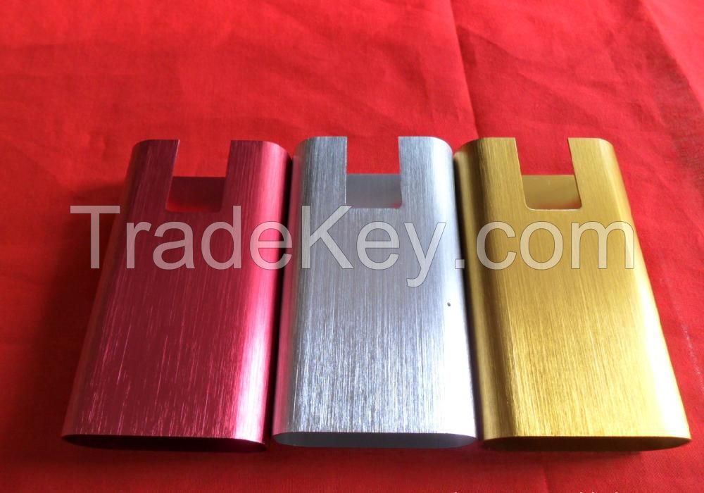 Anodized aluminum alloy profile