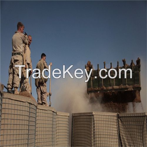 Factory price military sand wall hesco barriers for sale