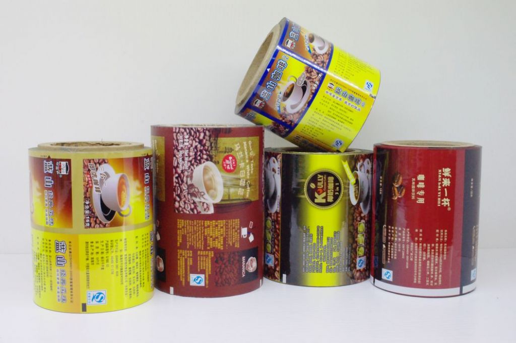 Coffee / milk tea / instant drink automatic packaging laminated film