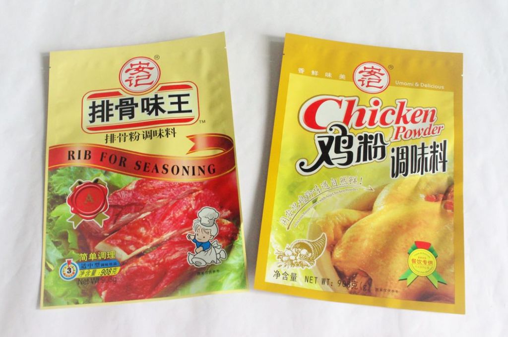 Seasoning packaging chicken powder, seasoning spices pouch