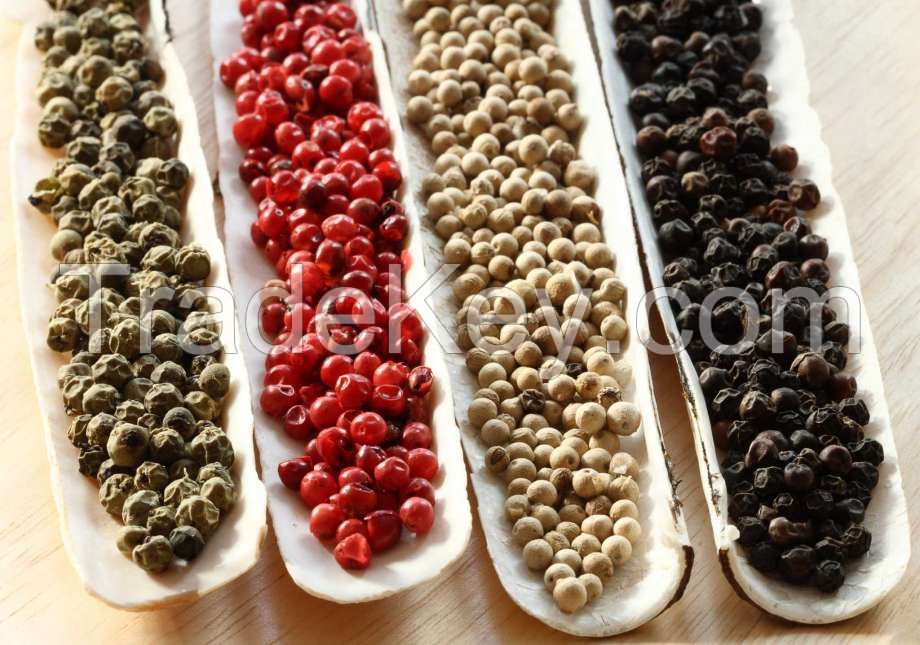 100% Grade AAA Dried White pepper And Black Pepper For Export!!