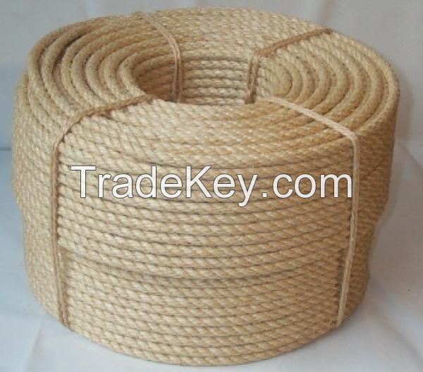 100% natural sisal rope hemp rope 1-40mm