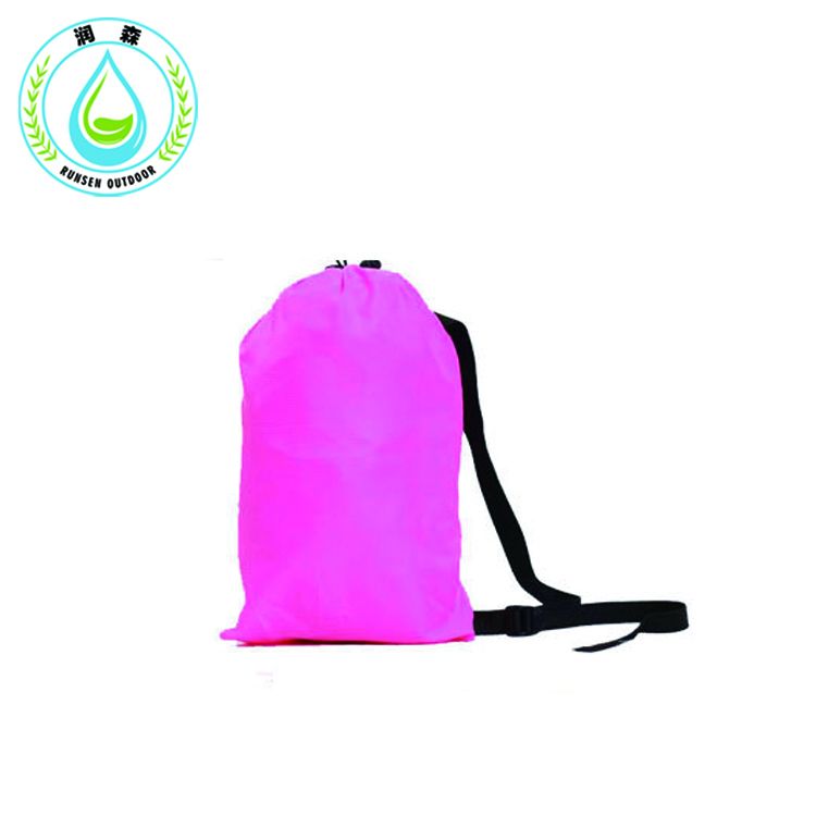 RUNSEN beach air inflatable sofa - banana sleeping air bag - with fashion design for outdoor leisure lay bag  inflatable sofa