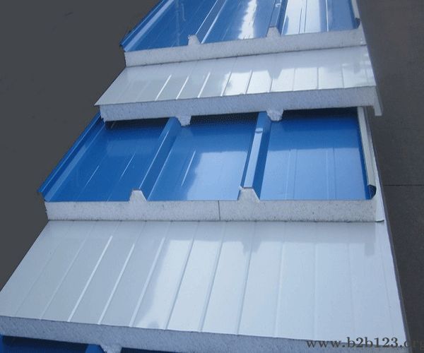 metal foam core panels/light steel color corrugated structural insulated panel thermal insulation EPS Sandwich Panel