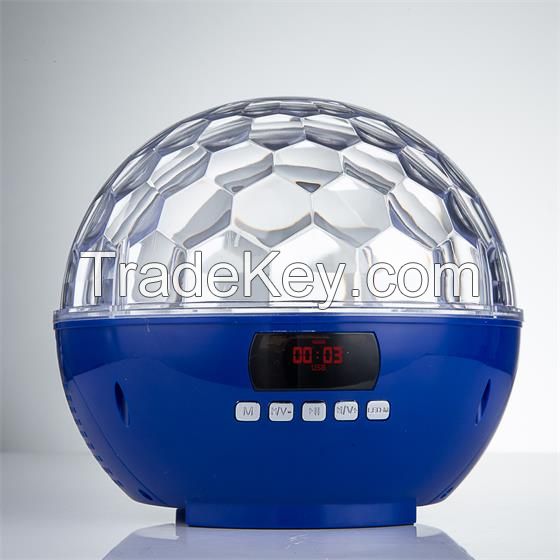 D50 New Wireless Tornado Magic Ball Dazzling Water Dancing LED Flash Bluetooth Speaker