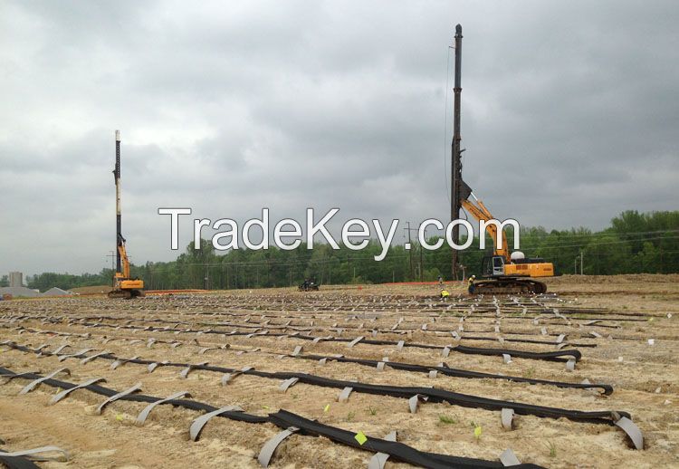 Construction unit soft ground foundation treatment