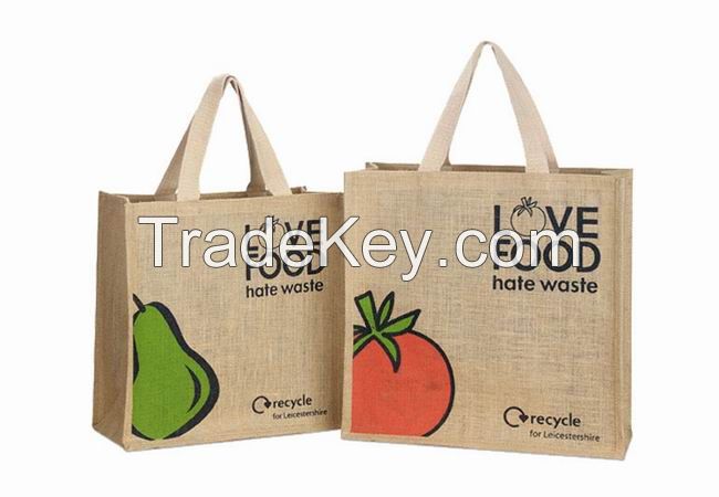 Jute Shopping Bag/ Promotional Jute Bag/ Grocery Bag