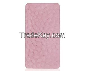 Nook Pebble Lite Crib Mattress, Light Pink Blush