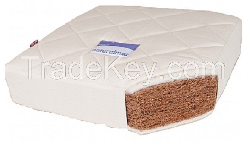 NEW Natural Mat COCO TWIN Organic Childrens Bed Mattress