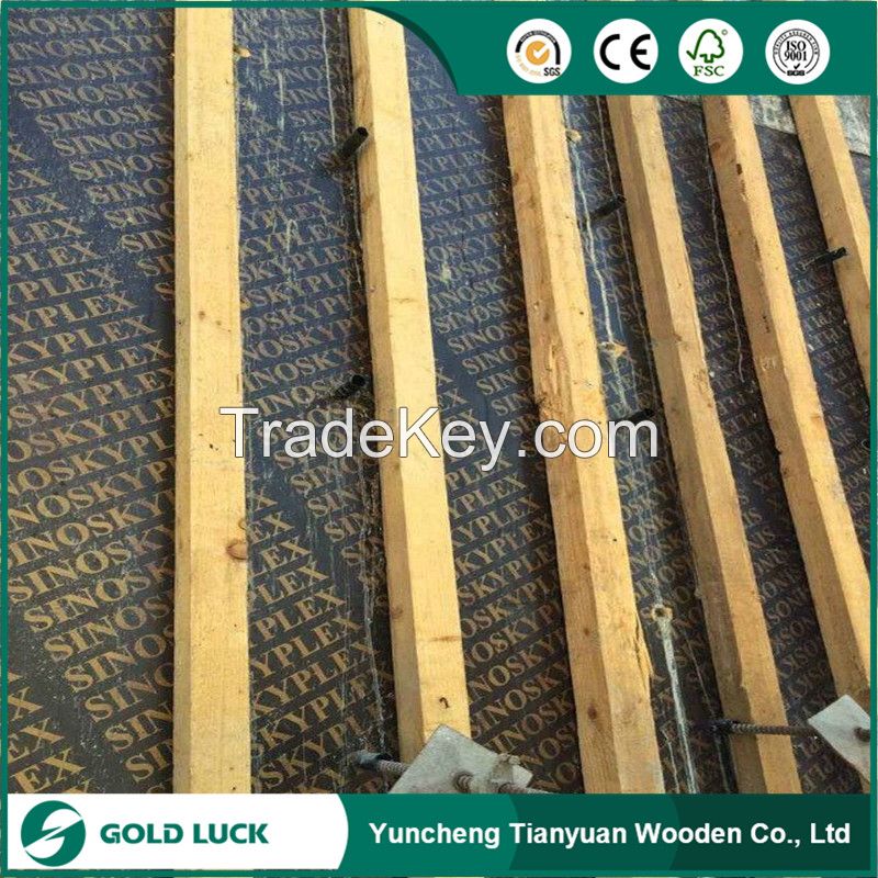 12mm/13mm/15mm/17mm/18mm Poplar Core Waterproof Marine Plywood