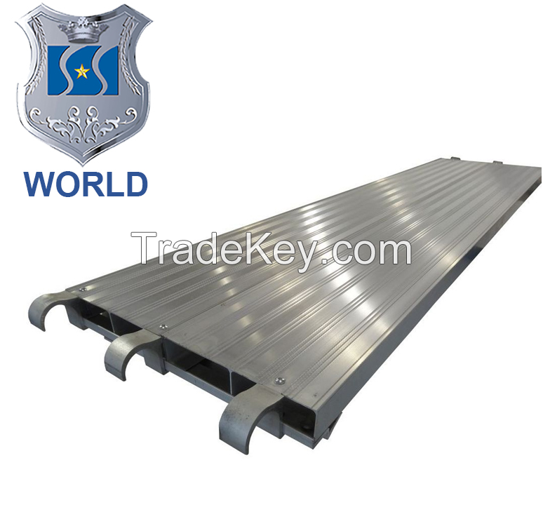 Flat Surface High Loading Capacity Metal Deck for construction
