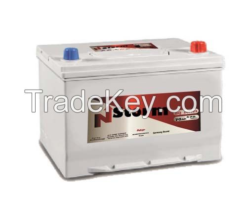 Maintenance free automotive battery