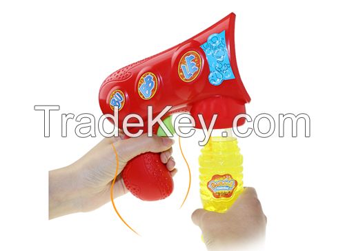 New Outdoor Wholesale Soap Bubble Maker Blower Electric Wedding Bubbles Battery Operated Bubble Gun