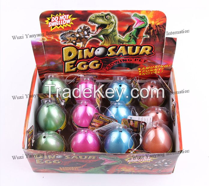 Hatching dinosaur eggs educational eggs