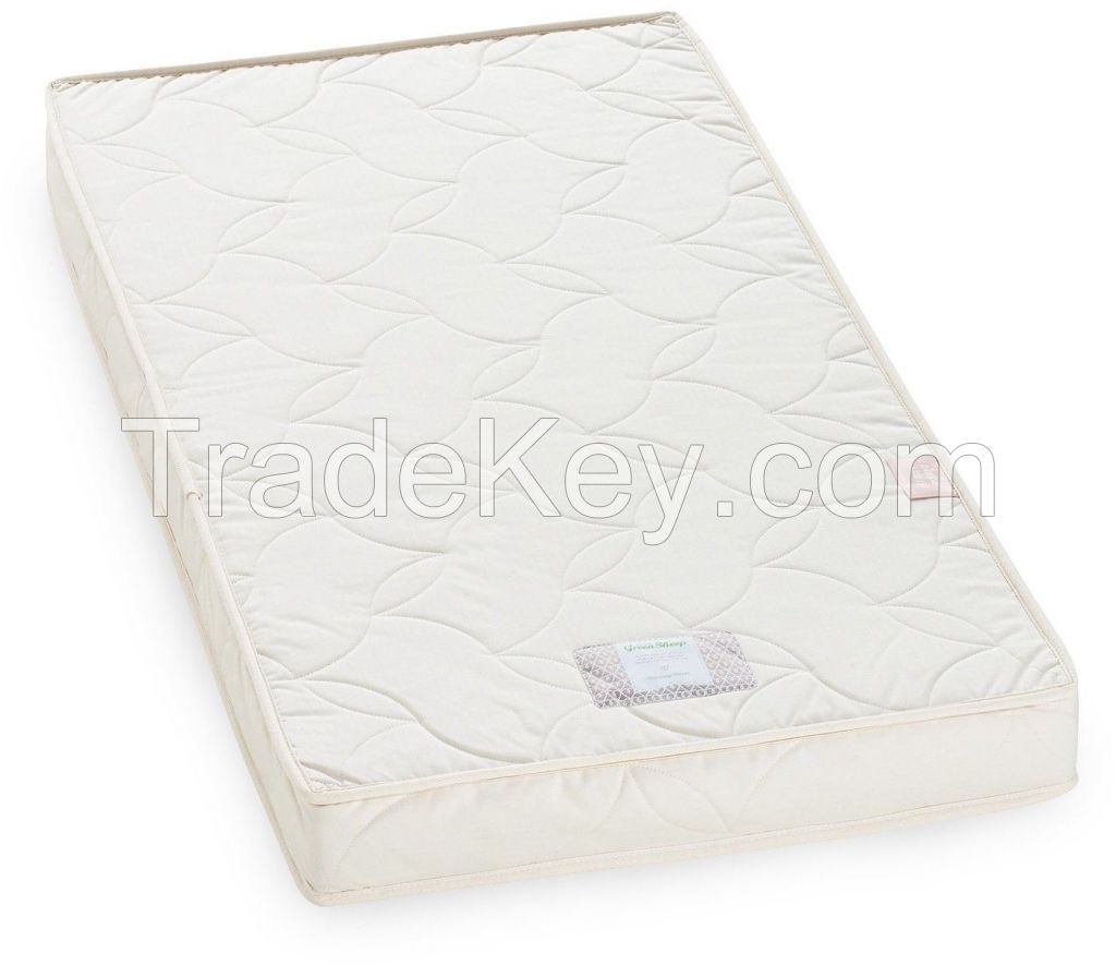 The Little Green Sheep Natural Twist Cot Bed Mattress