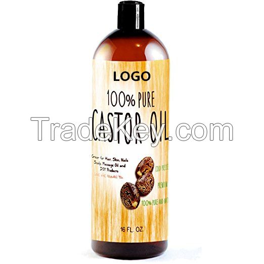 Private Label 100% Pure and Natural Castor Oil