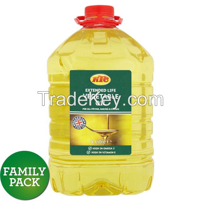 100% Pure Refined Vegetable Cooking Oil