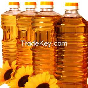 Crude sunflower oil