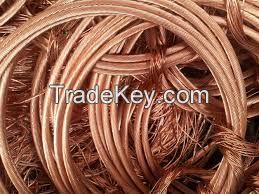 Pure Millberry Copper, Copper Scraps, Copper Wire Scrap 99.9%
