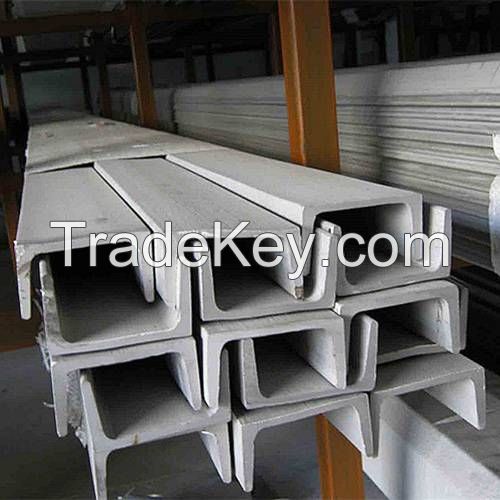 High quality hot rolled U shape steel channel