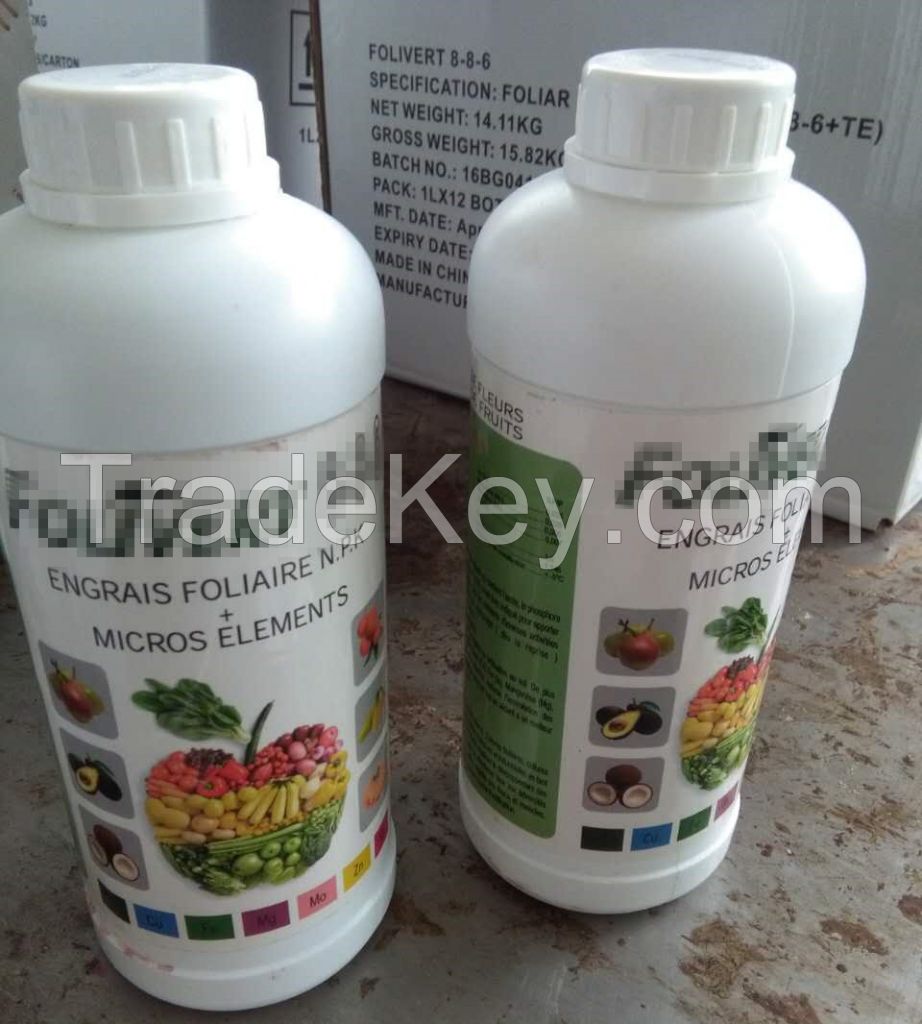 humic acid fulvic acid NPK organic liquid fertilizer