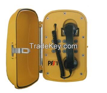 VoIP heavy duty waterproof telephone, emergency telephones, IP67 waterproof protection