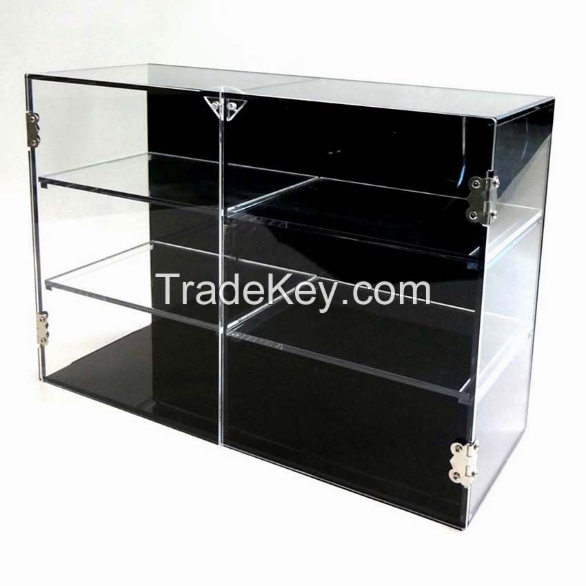 Acrylic Countertop Display Shelf, Retail Display Box Stand