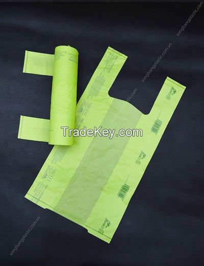 Biodegradable T-shirt Shopping Bag