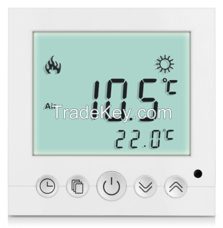Programmable digital Heating Thermostats 3A, 16A