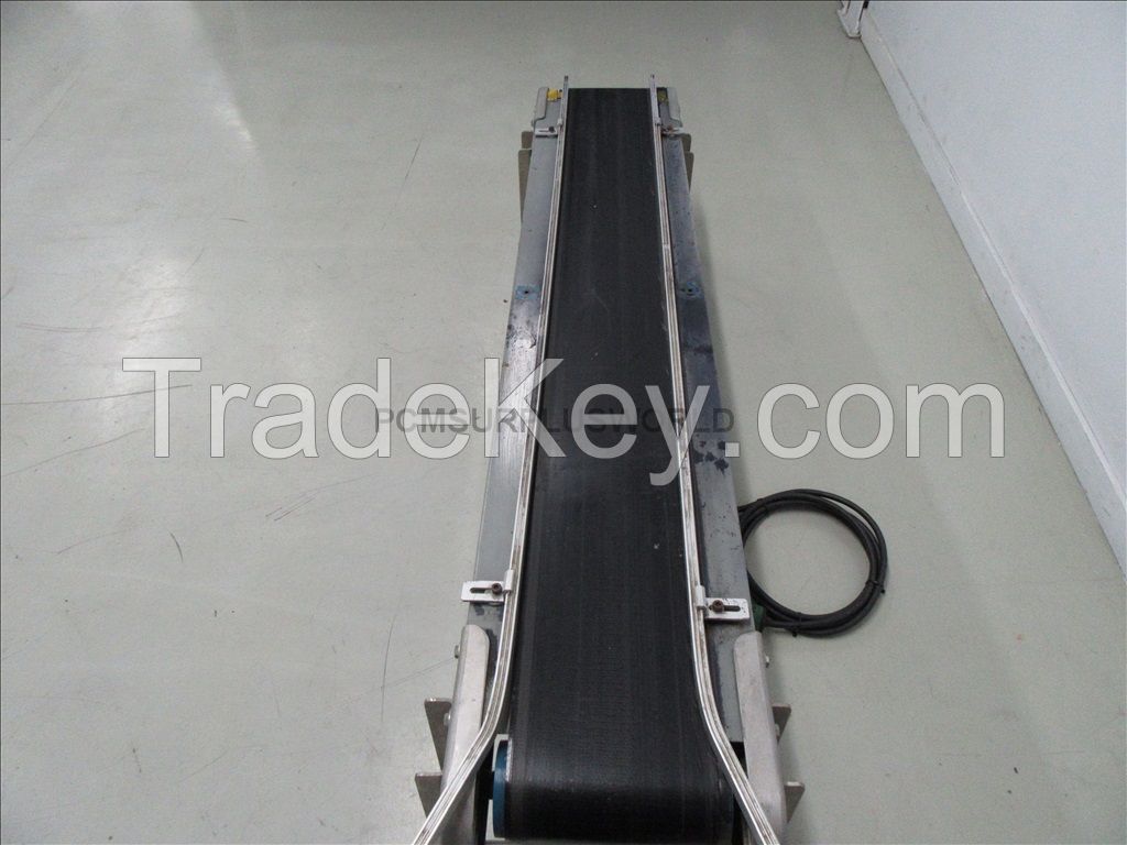 dry rubber belt conveyor used as movable belt conveyor with high efficiency
