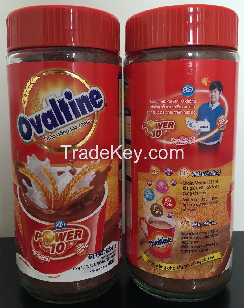 Ovaltine Milk Powder 400gr in jar
