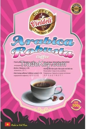 Sell ARABICA ROBUSTA GROUND COFFEE - VIETDELI