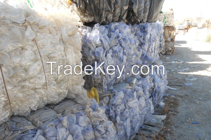 Pet Bottles clear in bales