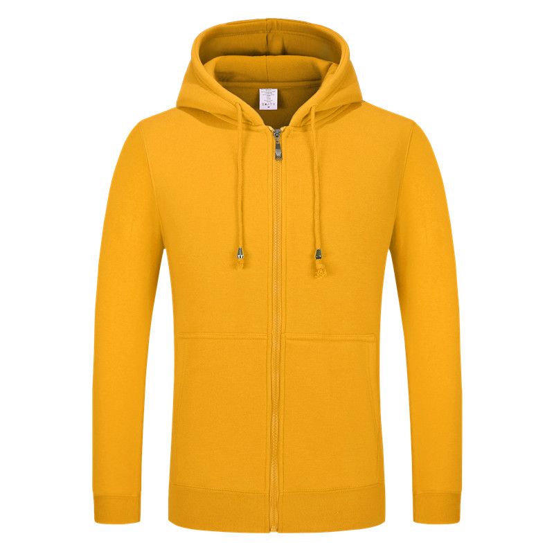 Manufacture custom brand mens and womens zipper hoodie sweater shirt