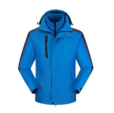 wholesale casual wear polyester with fleece liner windproof outwear outdoor winter jacket