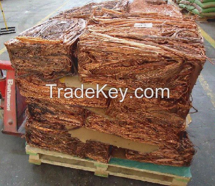 Copper Milberry Scrap, Copper Wire Scrap 99.9%, Copper Cathode 99.97