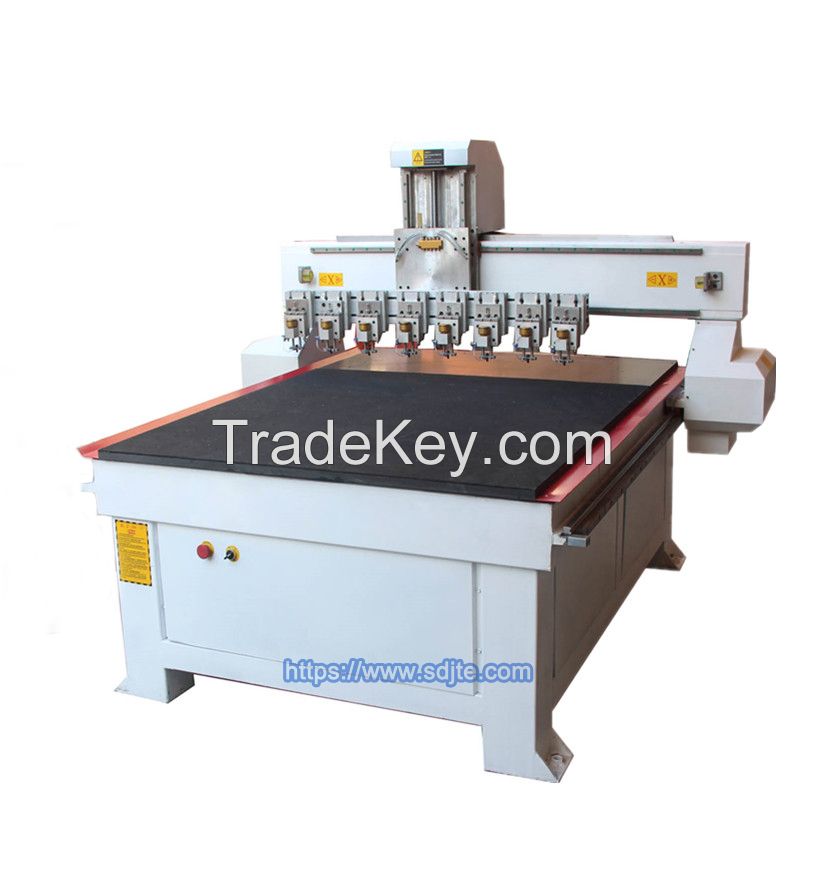 Multi Head Glass Cutting CNC Machine  Cutting Glass Machine