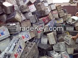 Lead battery scrap/used car battery scrap/Drained Lead-Acid Battery Scrap